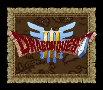 Dragon Quest III - Soshite Densetsu e... (Japan) screen shot title